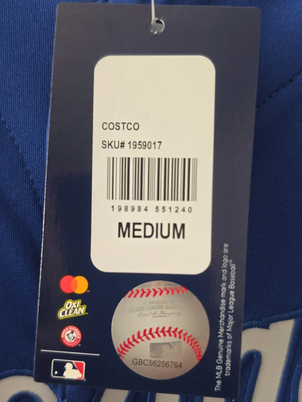 Los Angeles Dodgers Royal Blue Team Jersey - Picture 5 of 5